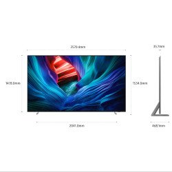 Samsung téléviseur 4K de la technologie Micro RGB 2025 115" design ultra-fin (44,9 mm)  sans reflet