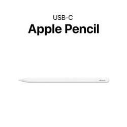 Apple Pencil Original Apple - USB-C - Bluetooth - Connecteur USB‑C - 155 mm - 20,5g - Garantie 1an