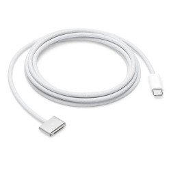 Apple Câble - Original Apple - USB-C vers Magsafe3  - (2m) mètres - MacBook Air & Pro Blanc