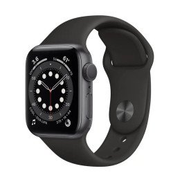 Apple Watch Series 6 GPS - Boîtier en aluminium Gris sidéral 40 mm - Bracelet sport