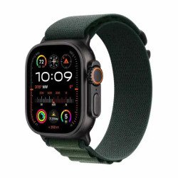 Apple Watch Ultra 2 - GPS + Cellulaire - Titane Noir 49 mm - Alpine Vert - Garantie 1 An