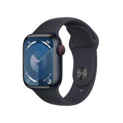 Apple Watch Series 9 GPS  - Boîtier en aluminium Minuit 45 mm - Bracelet sport