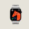 Apple Watch Hermès Series 10 GPS + Cellulaire - Titane 42 mm -  Acier Satiné