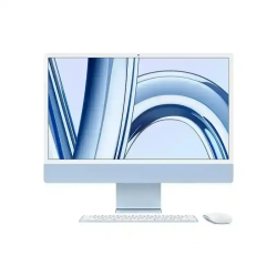 Apple iMac 24" Puce M3 256 Go SSD 8 Go RAM CPU 8 - GPU 8 - Bleu - Garantie 1 An