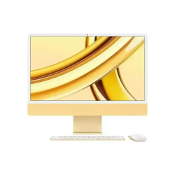 Apple iMac 24" Puce M3 256 Go SSD 8 Go RAM CPU 8 - GPU 8 - Jaune - Garantie 1 An