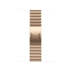 Apple Watch Bracelet - Boucle à maillons 42 mm alliage d'acier inoxydable - Couleur Or