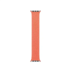Apple Watch Bracelet - Signé Apple - Boucle unique tressée 42 mm - Taille 0 - Couleur tangerine