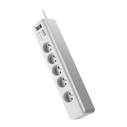 APC Multiprise PM5 – FR 5 Trous Fonctions De Parasurtenseur Et Parafoudre