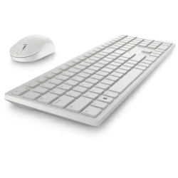 Dell Pro KM5221W - Ensemble clavier et souris - sans fil - AZERTY - Blanc
