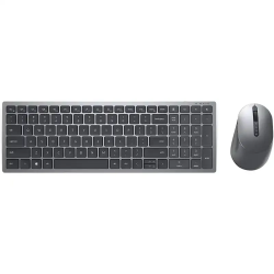 Dell Pro Plus KM7120W - Ensemble clavier et souris - Bluetooth 5.0 - Gris Titan