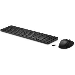 HP 650 Ensemble clavier AZERTY et souris sans fil 2,4 GHz -  20 mois d'autonomie - 10 m en zone ouverte