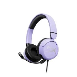 HyperX Cloud Mini Casque filaire gaming - Son immersif -  Microphone pivotant durable - Oreillettes rotatives - Lavande